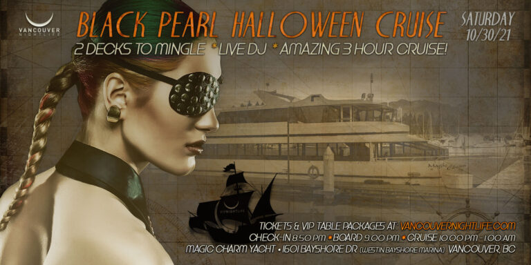 Black Pearl Vancouver Halloween Party Cruise